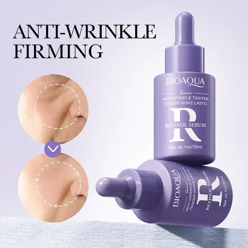 Retinol (Skin Tightening) - Niacinamide (Dark Spots) - Hyaluronic Acid (Moisturizing) - Vitamin C (Youthful Skin) - Face Serum - 30ml
