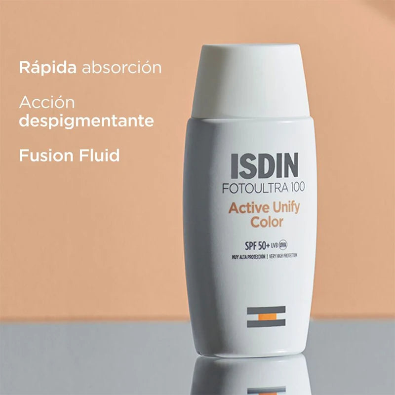 ISDIN Daily Face Sunscreen - Thin Light Lotion - Spf 50