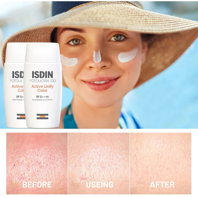 ISDIN Daily Face Sunscreen - Thin Light Lotion - Spf 50