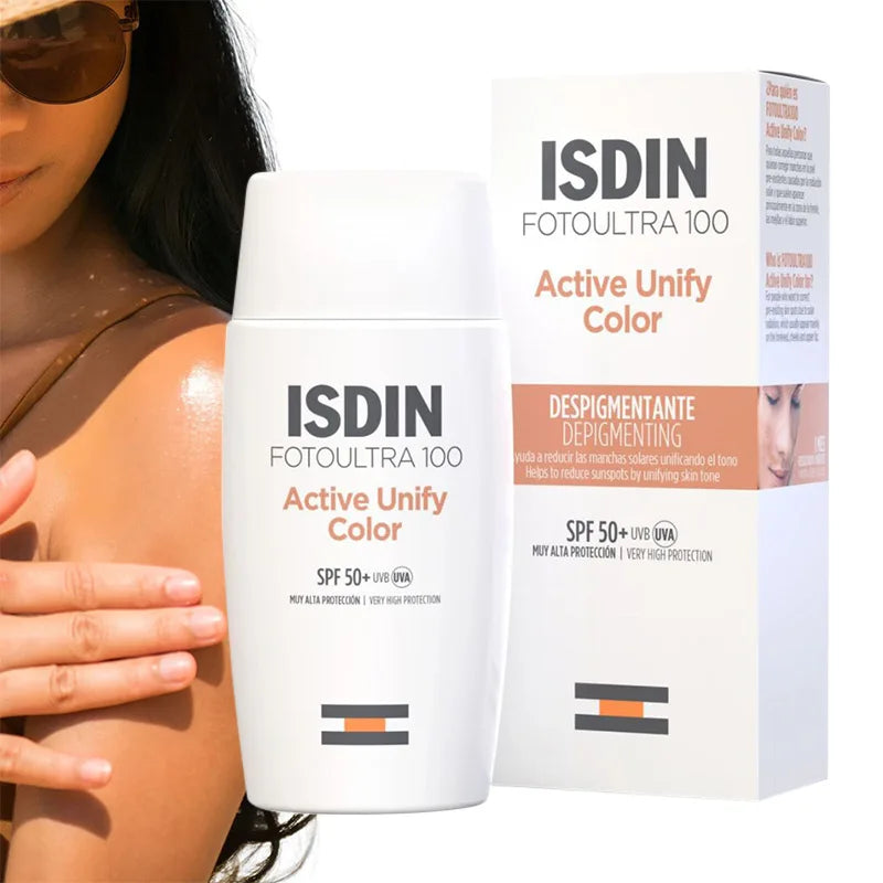 ISDIN Daily Face Sunscreen - Thin Light Lotion - Spf 50